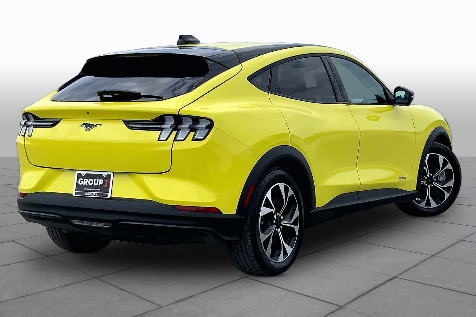 2025 Ford Mustang Mach-E Select Grabber Yellow at Friendly Ford Crosby