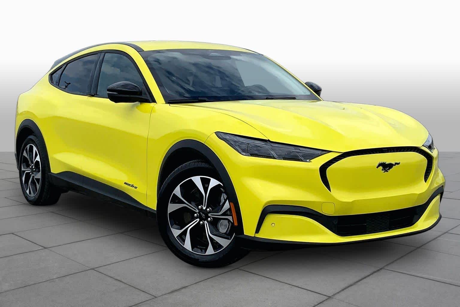 2025 Ford Mustang Mach-E Select Grabber Yellow at Friendly Ford Crosby