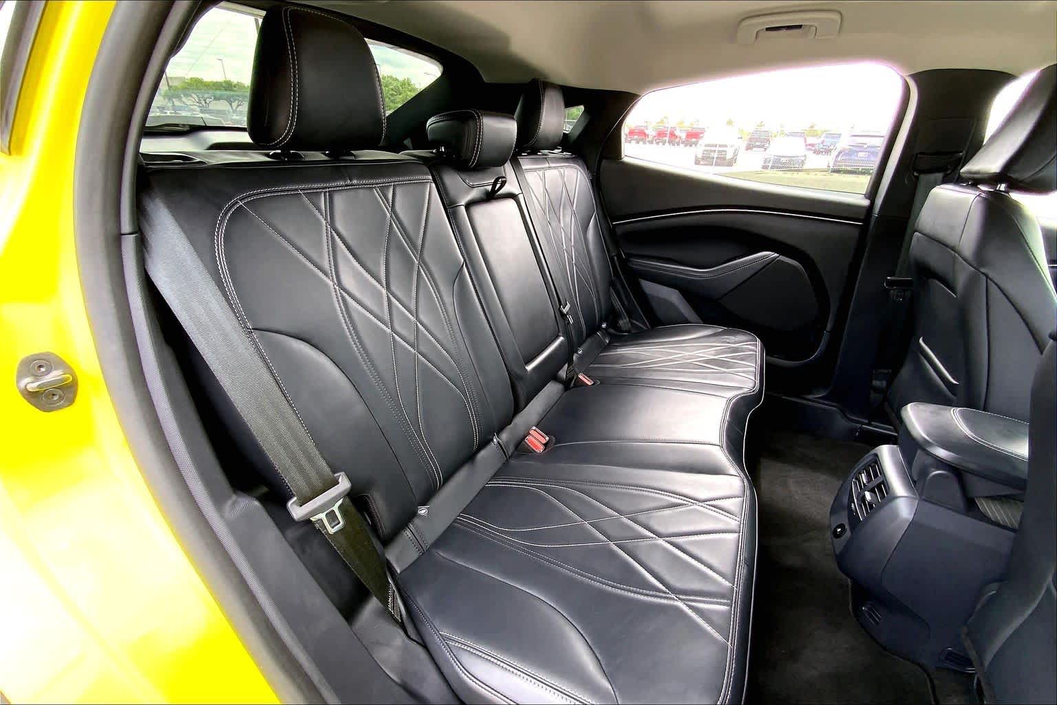 2025 Ford Mustang Mach-E Select Grabber Yellow at Friendly Ford Crosby