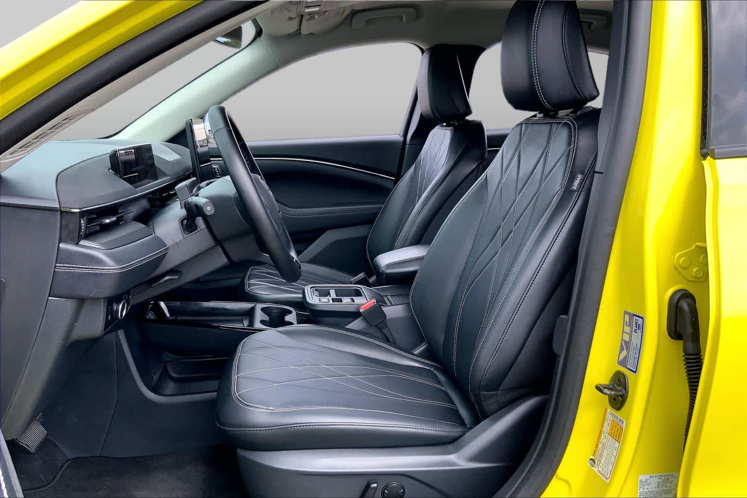 2025 Ford Mustang Mach-E Select Grabber Yellow at Friendly Ford Crosby