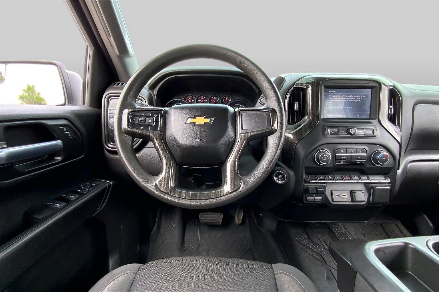 2023 Chevrolet Silverado 1500 Custom Summit White at Turner Chevrolet
