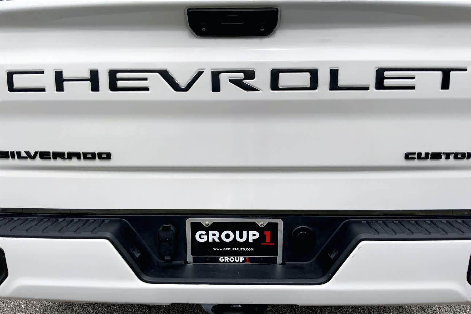2023 Chevrolet Silverado 1500 Custom Summit White at Turner Chevrolet