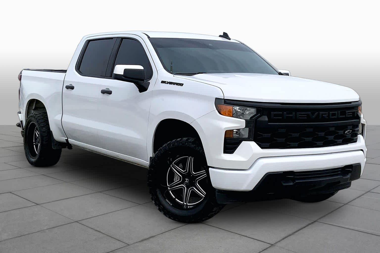 2023 Chevrolet Silverado 1500 Custom Summit White at Turner Chevrolet
