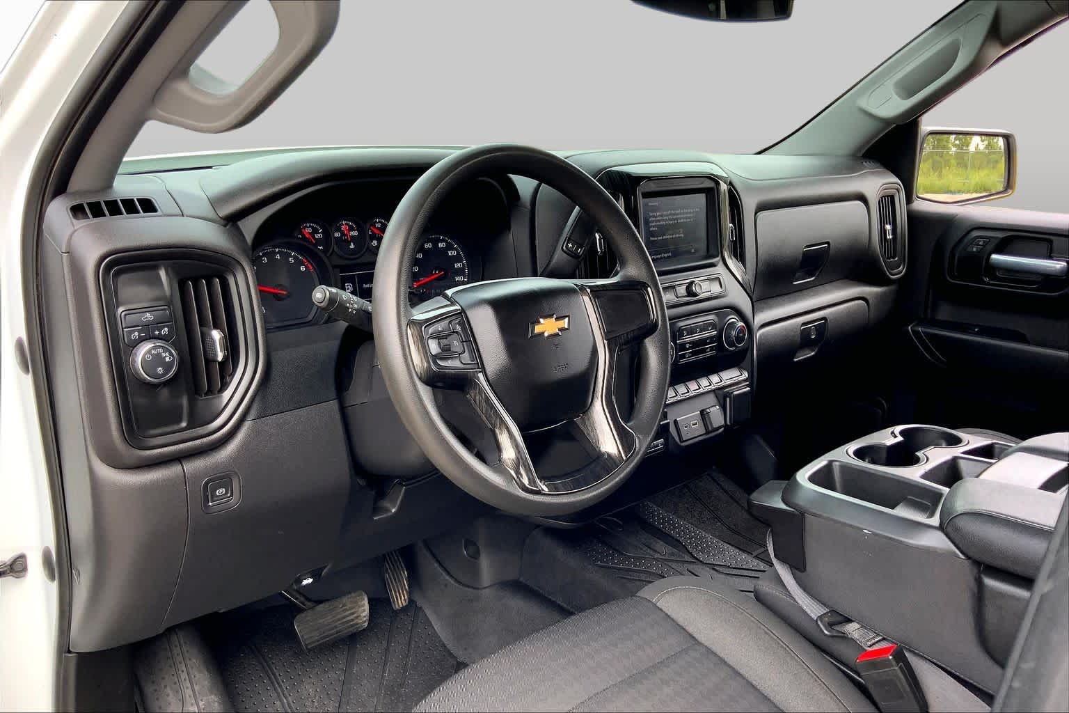2023 Chevrolet Silverado 1500 Custom Summit White at Turner Chevrolet