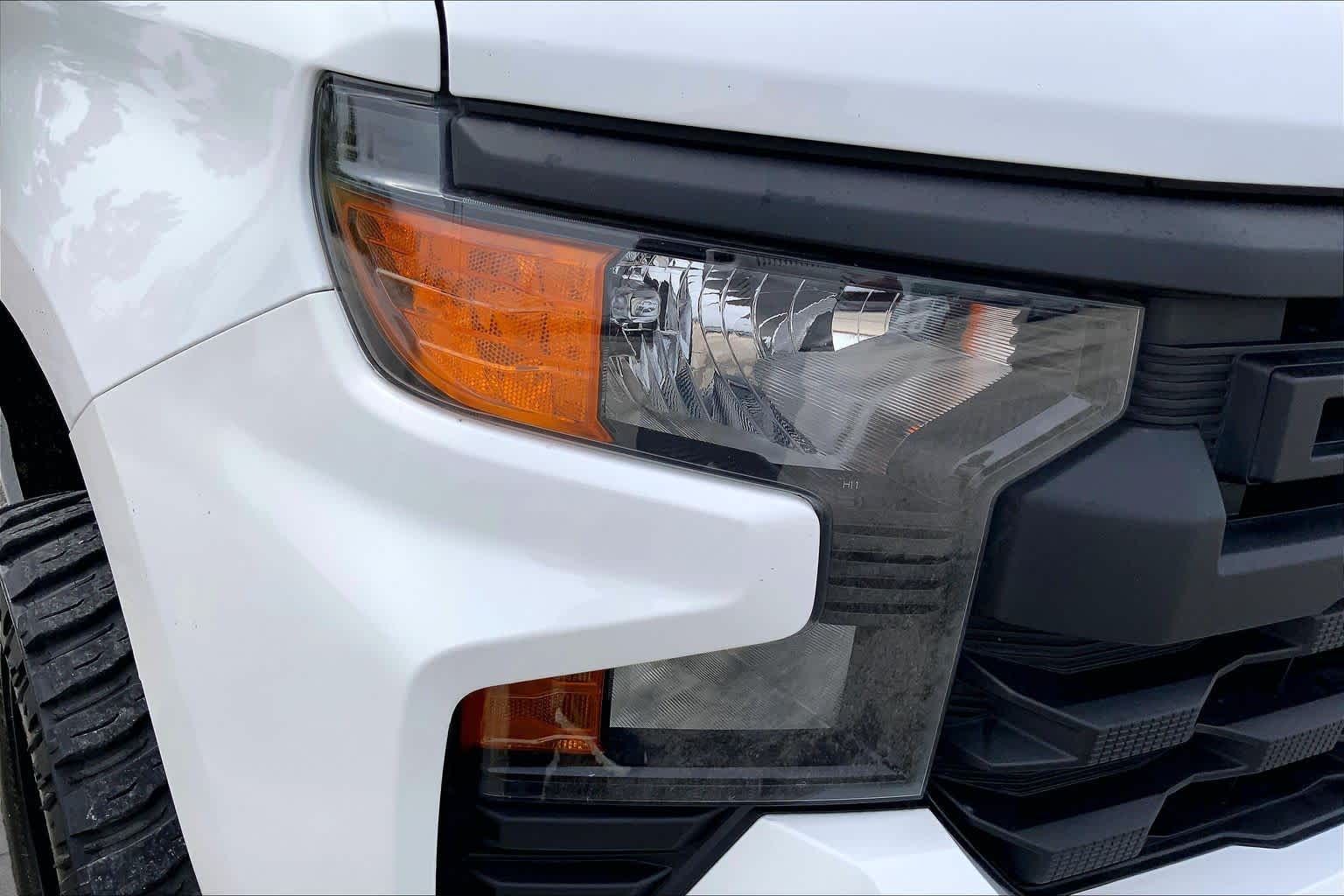 2023 Chevrolet Silverado 1500 Custom Summit White at Turner Chevrolet