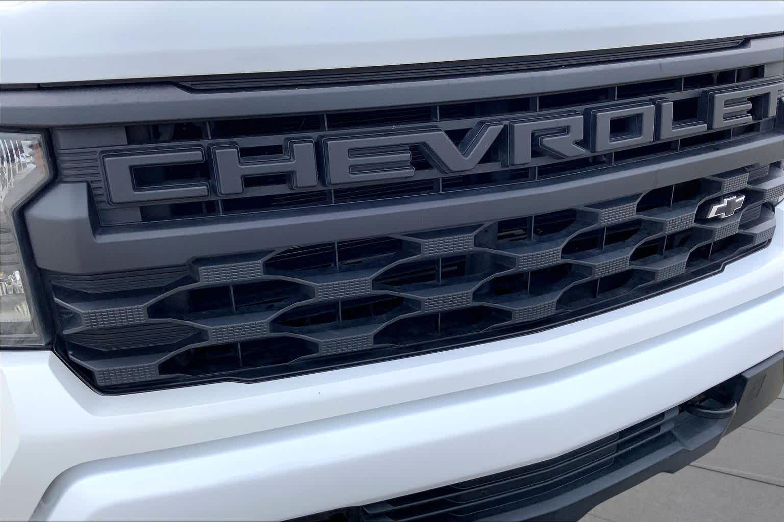 2023 Chevrolet Silverado 1500 Custom Summit White at Turner Chevrolet