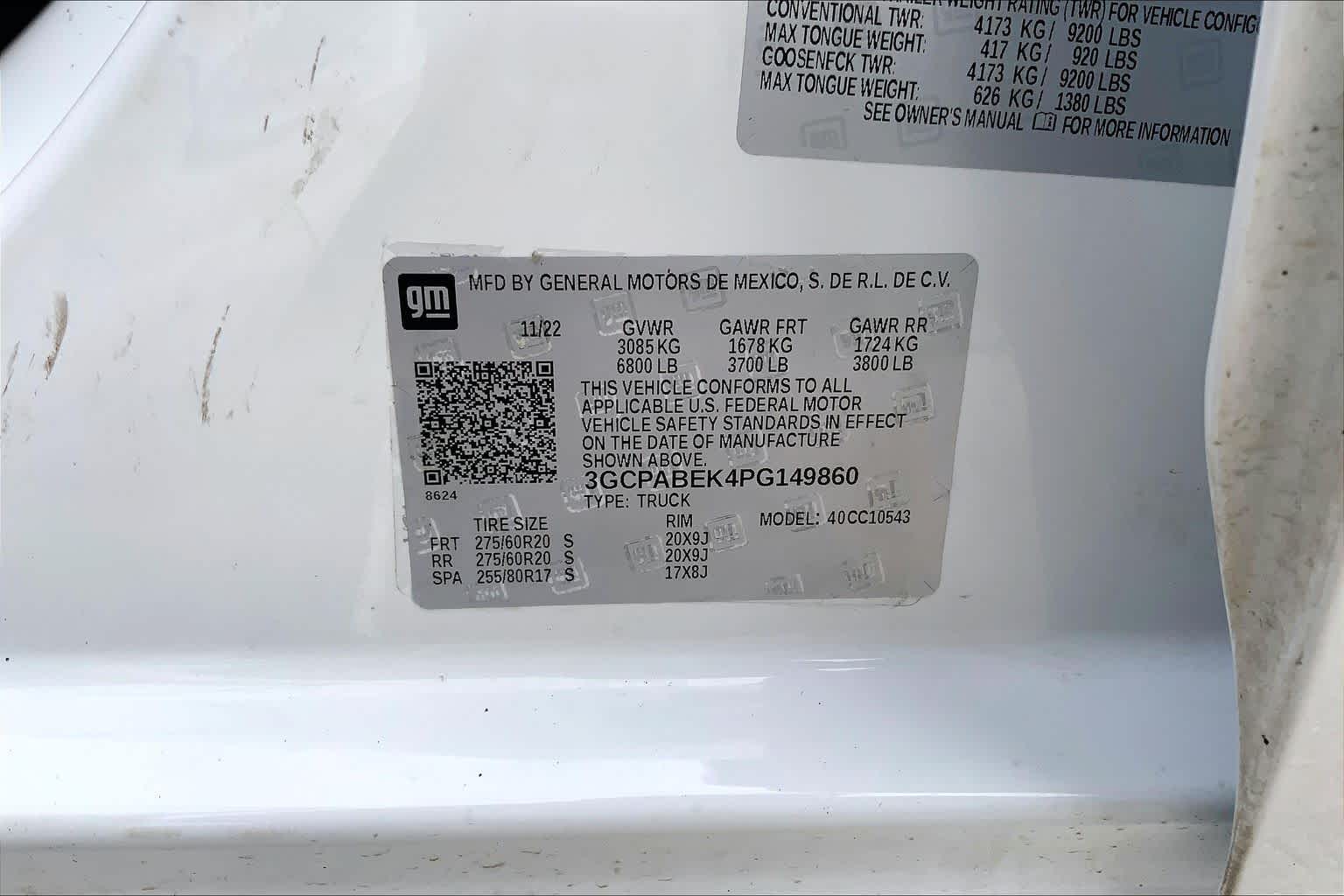 2023 Chevrolet Silverado 1500 Custom Summit White at Turner Chevrolet
