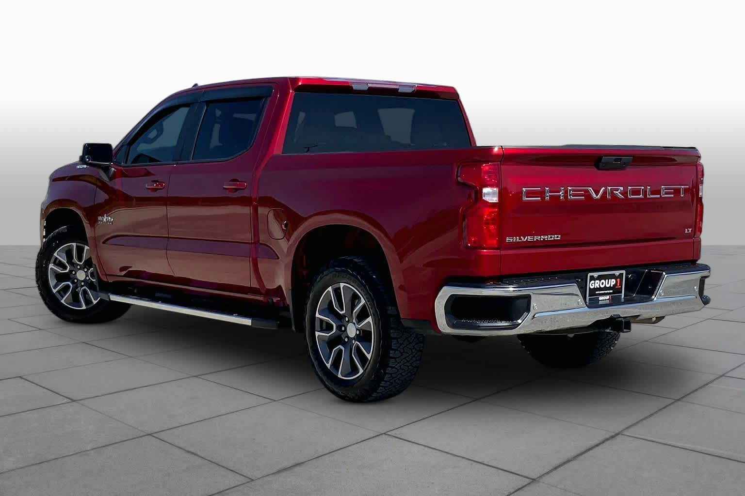 2022 Chevrolet Silverado 1500 LTD LT Cherry Red Tintcoat at AutoNation Chevrolet Gulf Fwy