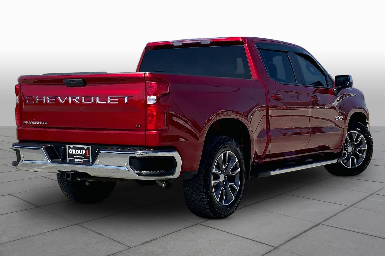 2022 Chevrolet Silverado 1500 LTD LT Cherry Red Tintcoat at AutoNation Chevrolet Gulf Fwy