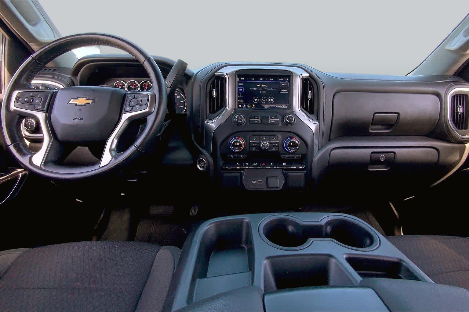 2022 Chevrolet Silverado 1500 LTD LT Cherry Red Tintcoat at AutoNation Chevrolet Gulf Fwy