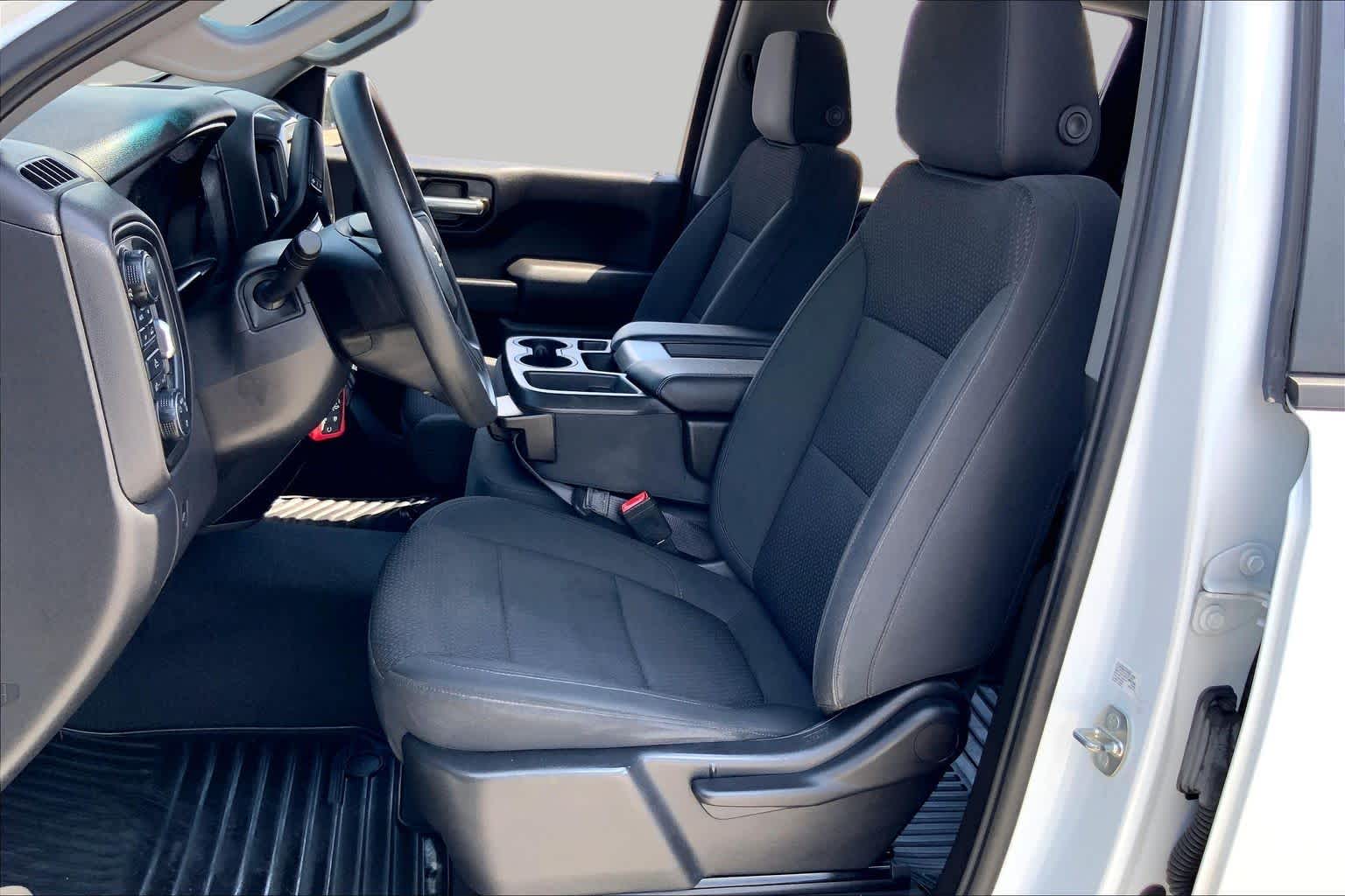 2021 Chevrolet Silverado 1500 Custom Summit White at AutoNation Chevrolet Gulf Fwy