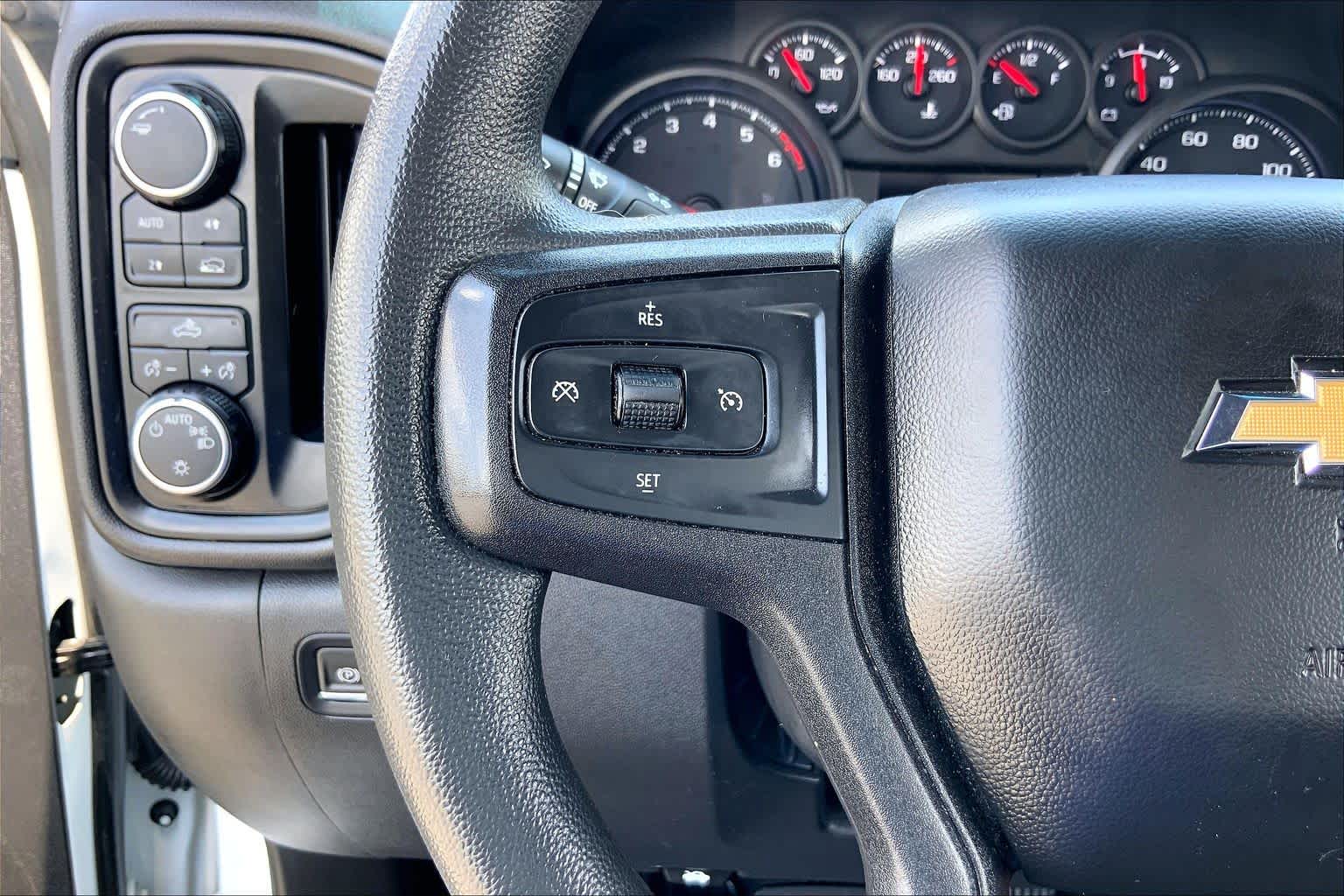 2021 Chevrolet Silverado 1500 Custom Summit White at AutoNation Chevrolet Gulf Fwy