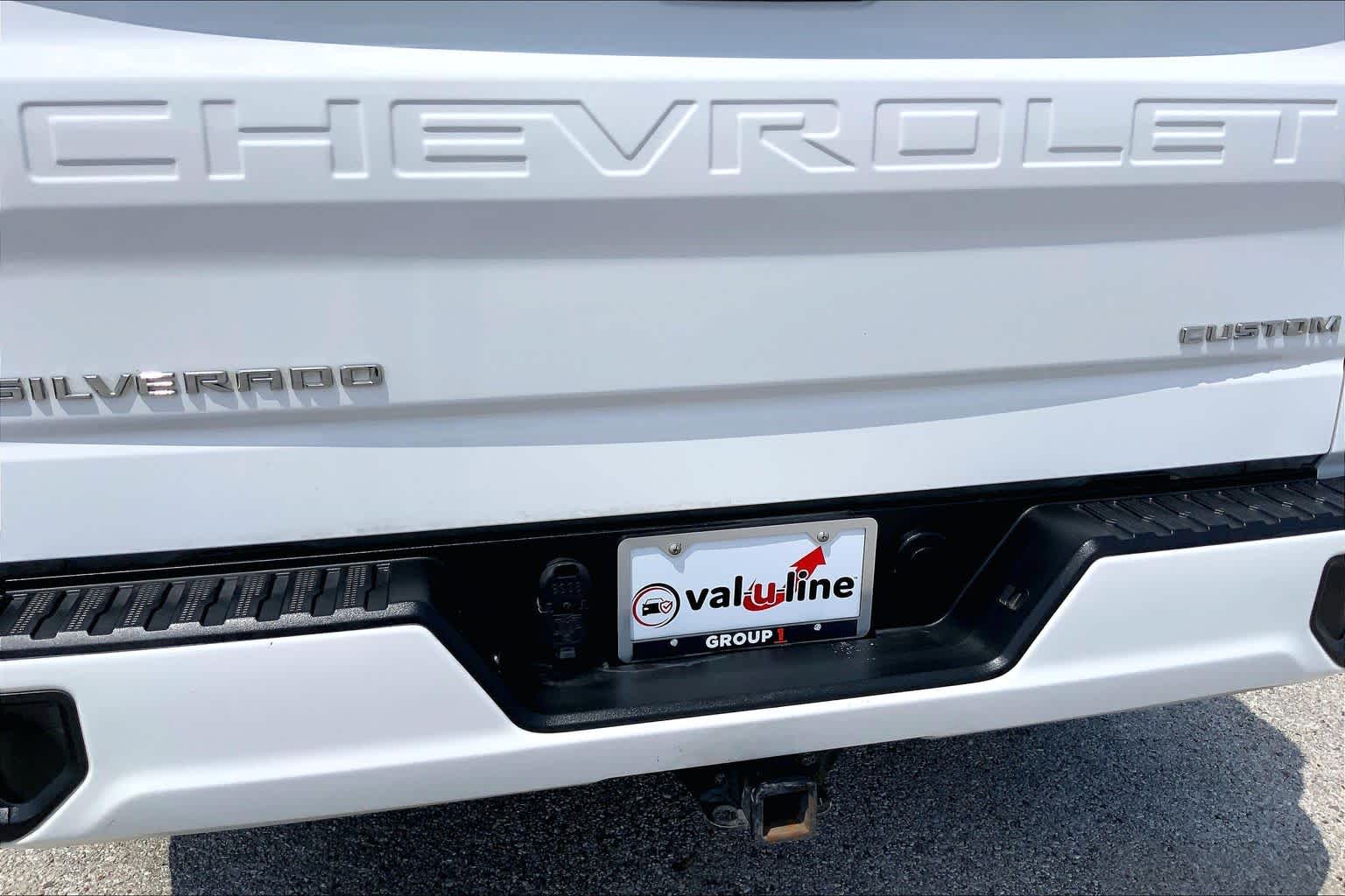 2021 Chevrolet Silverado 1500 Custom Summit White at AutoNation Chevrolet Gulf Fwy