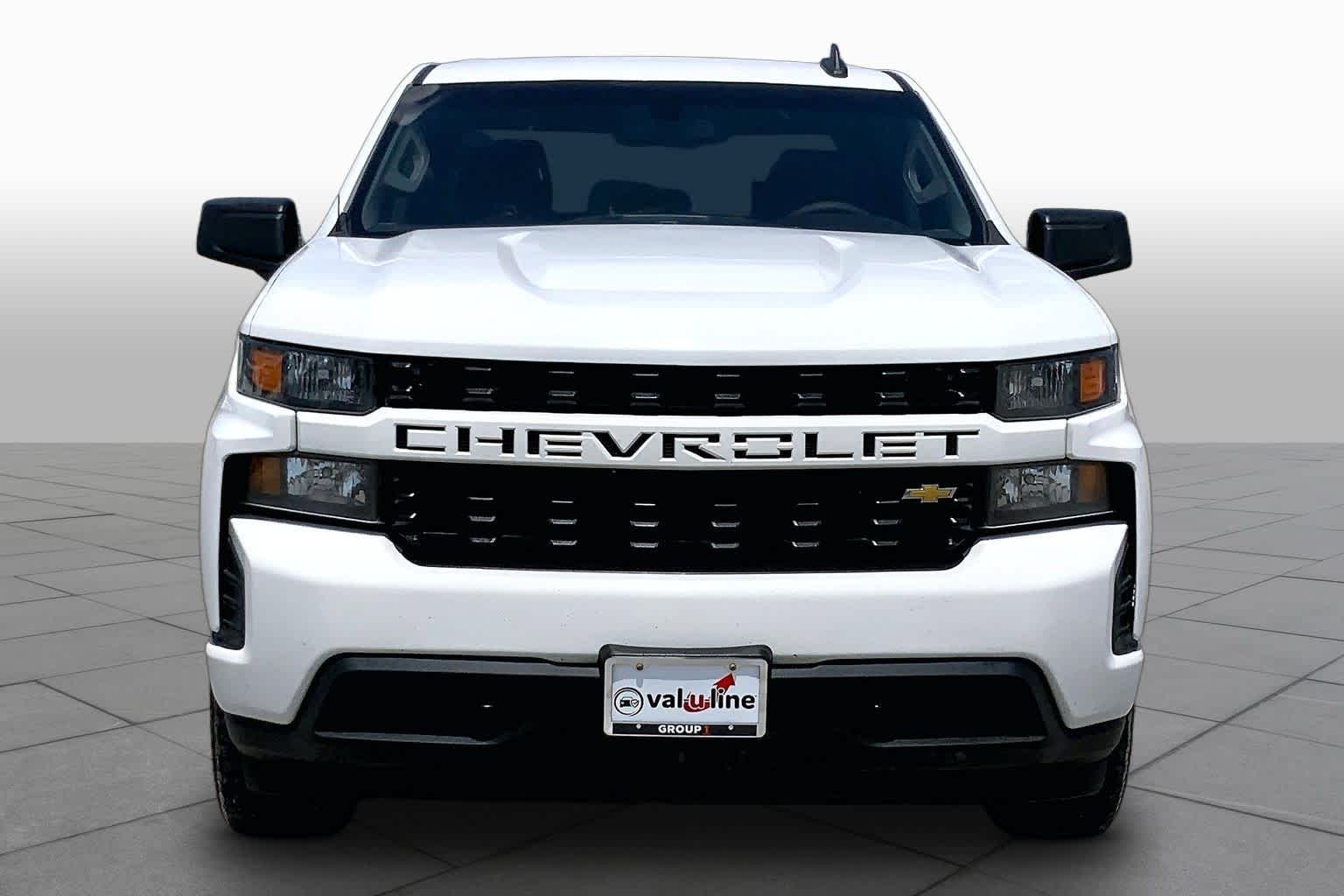2021 Chevrolet Silverado 1500 Custom Summit White at AutoNation Chevrolet Gulf Fwy