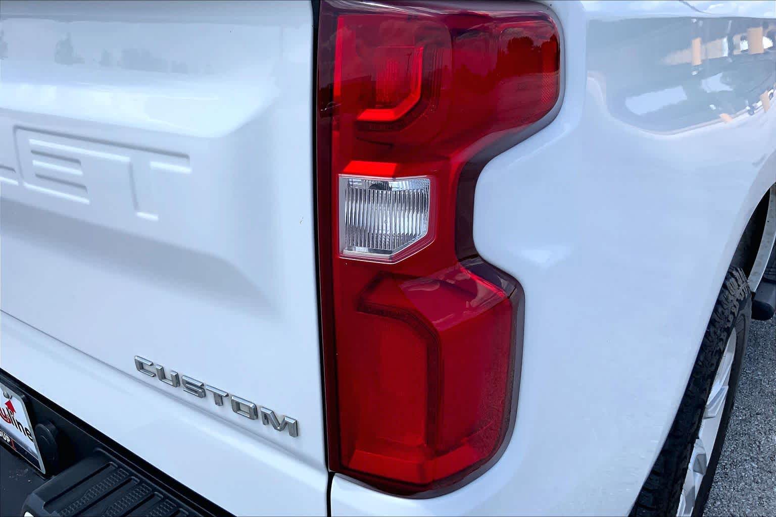 2021 Chevrolet Silverado 1500 Custom Summit White at AutoNation Chevrolet Gulf Fwy