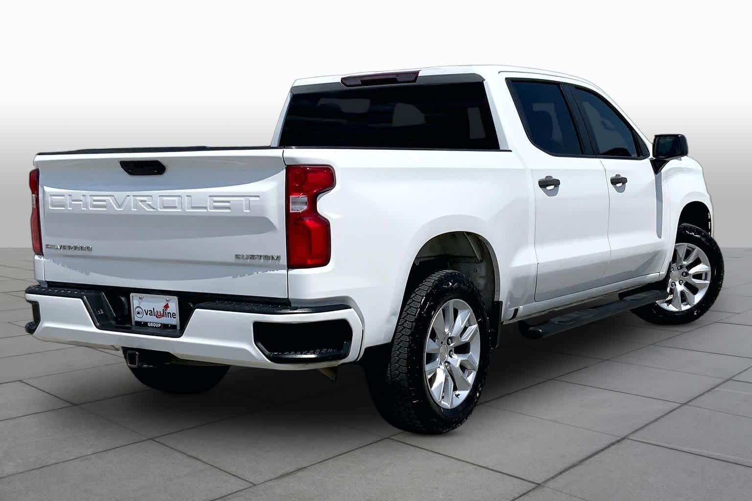 2021 Chevrolet Silverado 1500 Custom Summit White at AutoNation Chevrolet Gulf Fwy
