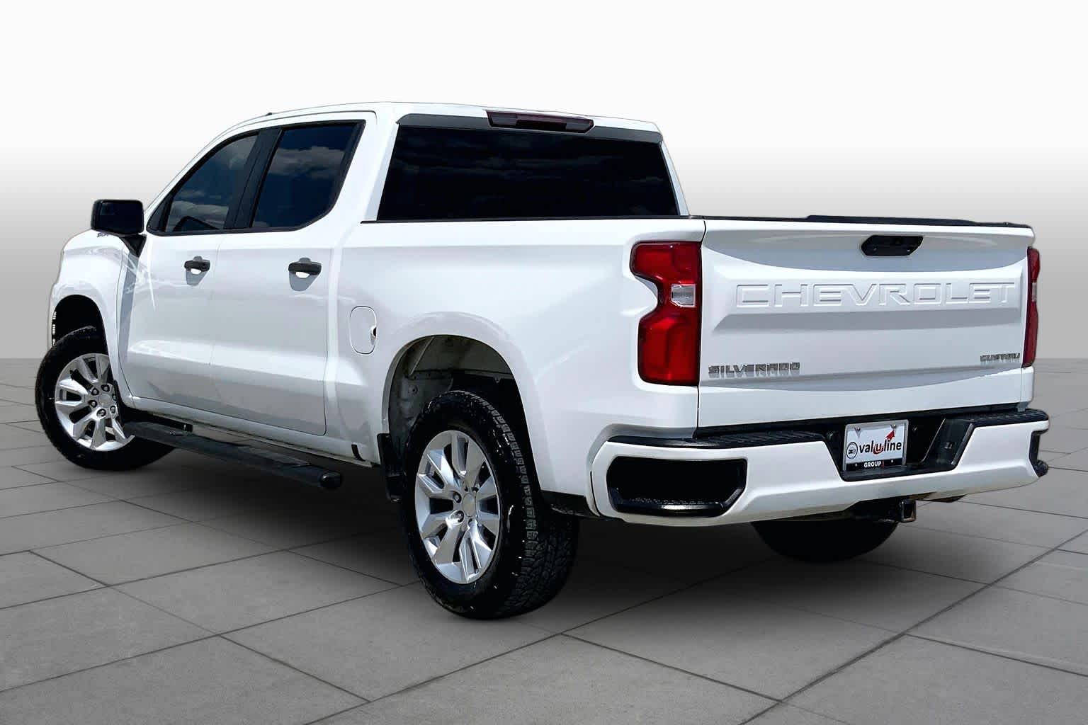 2021 Chevrolet Silverado 1500 Custom Summit White at AutoNation Chevrolet Gulf Fwy