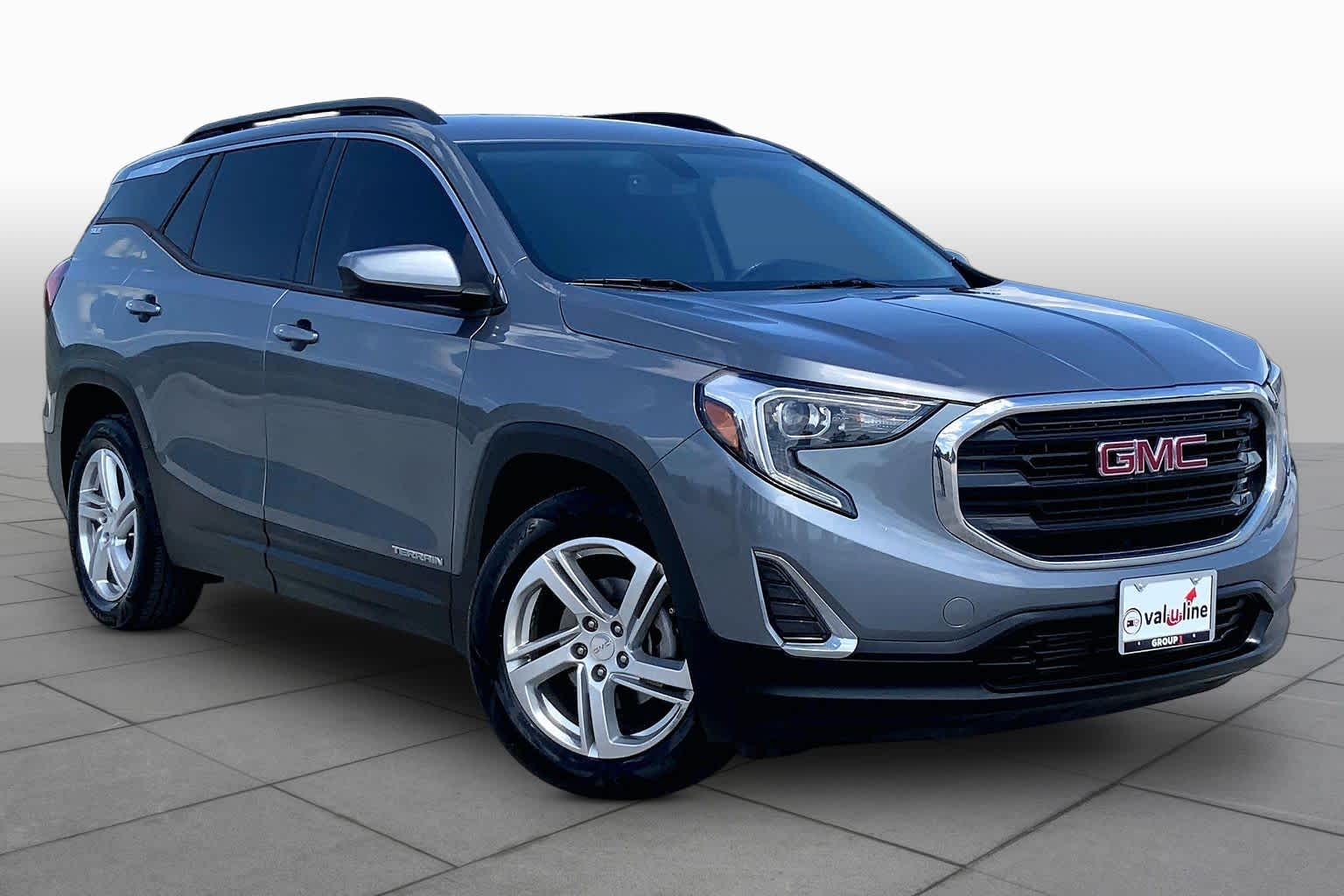 2018 GMC Terrain SLE Satin Steel Metallic at Texan GMC Buick