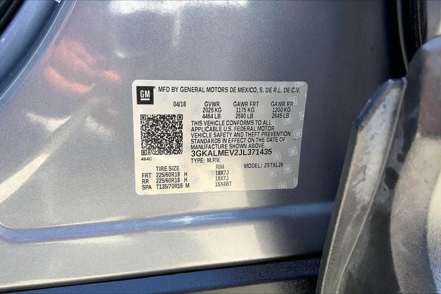 2018 GMC Terrain SLE Satin Steel Metallic at Texan GMC Buick