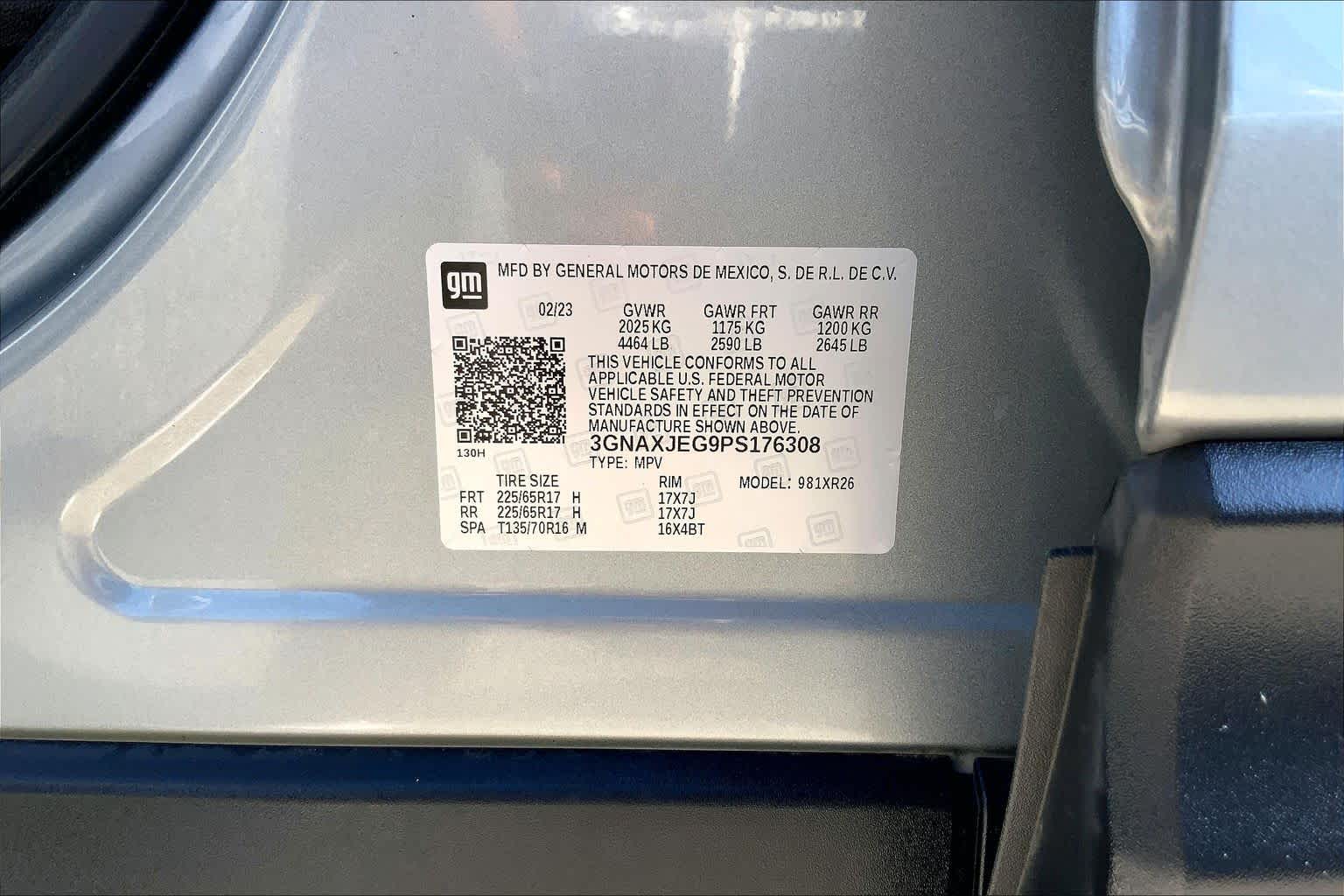 2023 Chevrolet Equinox LT Sterling Gray Metallic at HGreg Houston