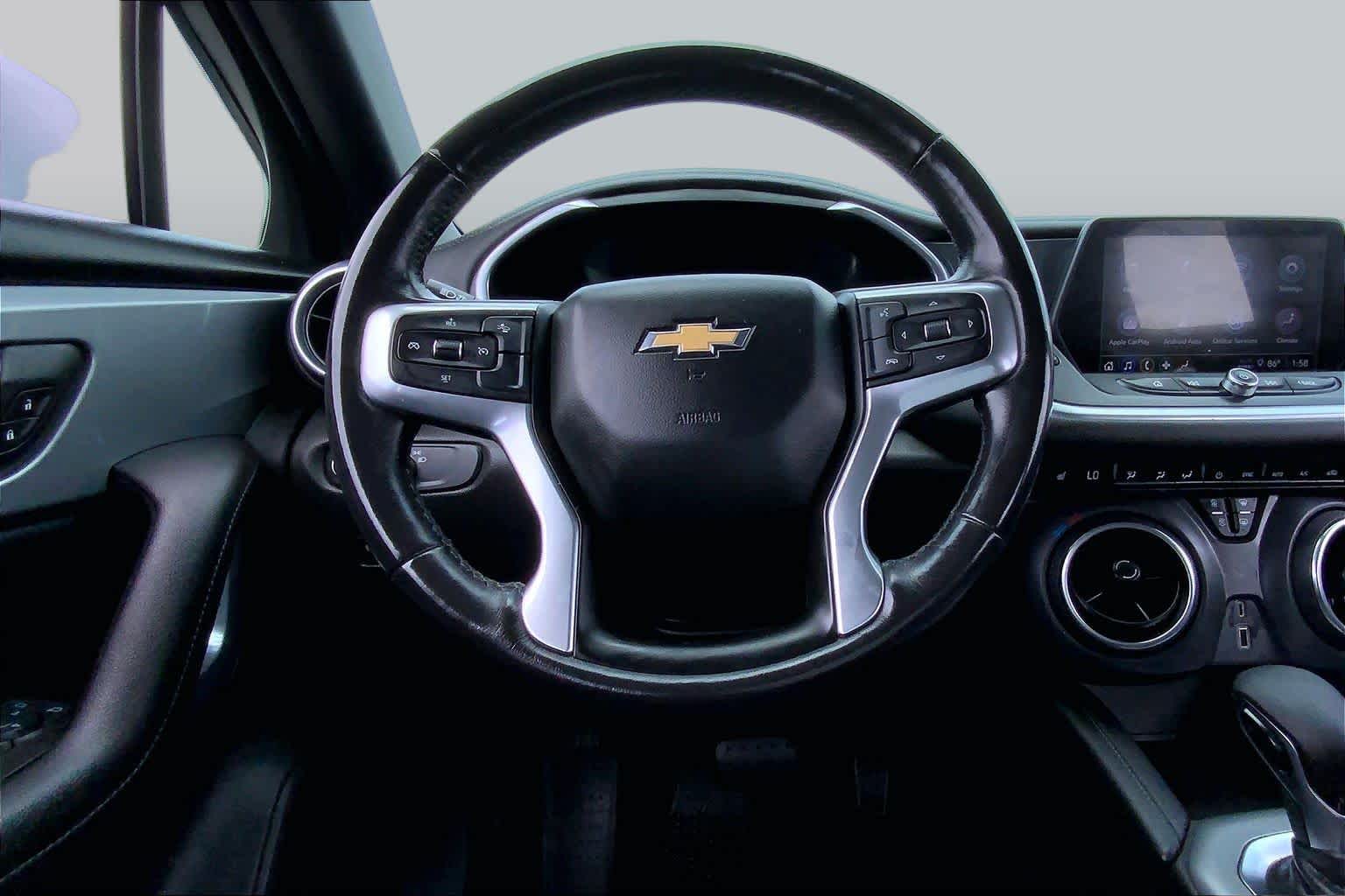 2021 Chevrolet Blazer LT Silver Ice Metallic at Lone Star Chevrolet