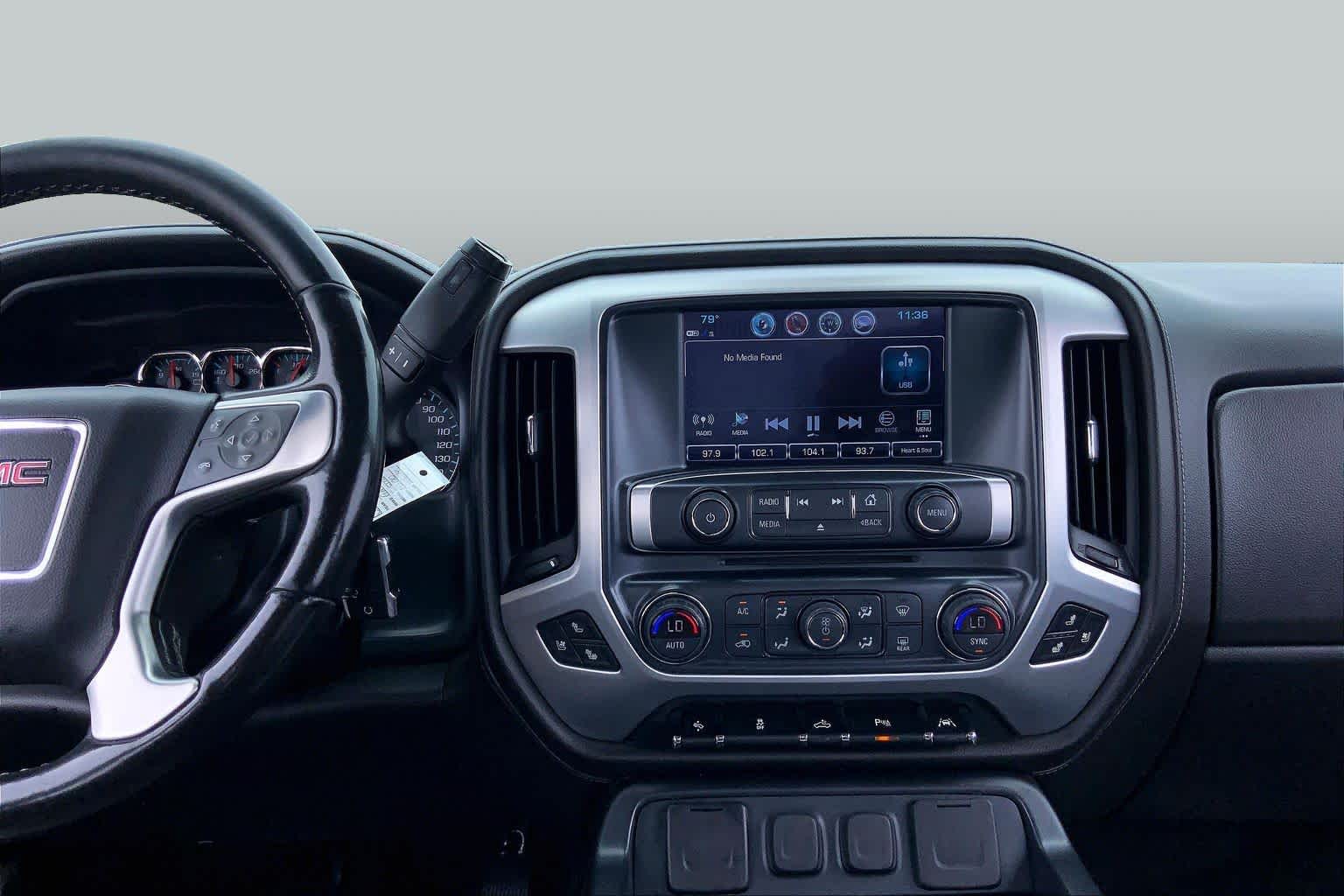 2018 GMC Sierra 1500 SLT Summit White at Texan GMC Buick