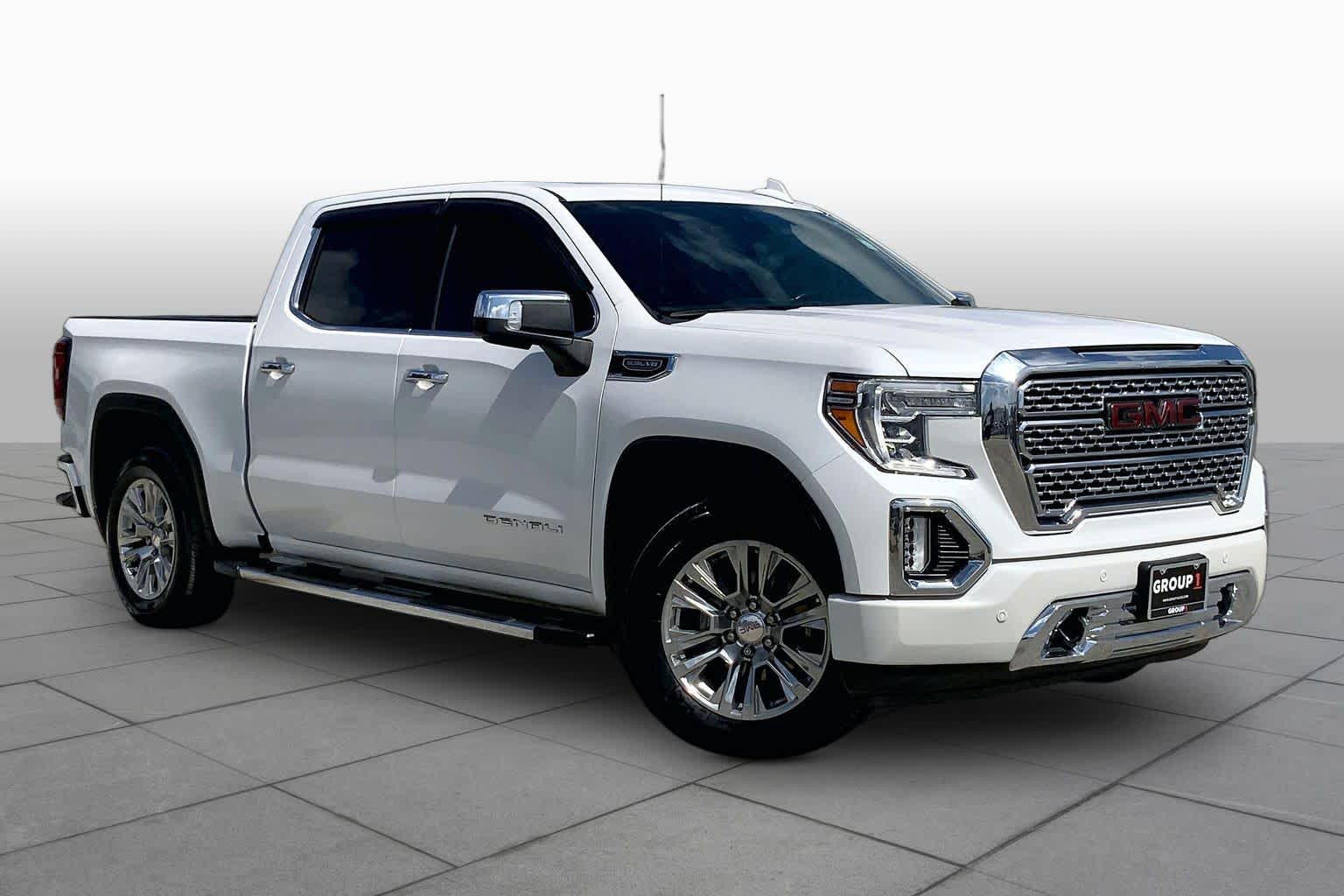 2021 GMC Sierra 1500 Denali White Frost Tricoat at Auto Boutique Texas