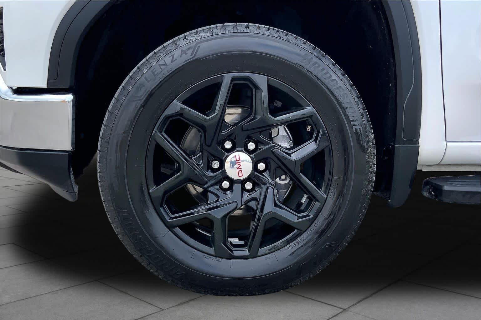 2023 GMC Sierra 1500 SLT White Frost Tricoat at Texan GMC Buick