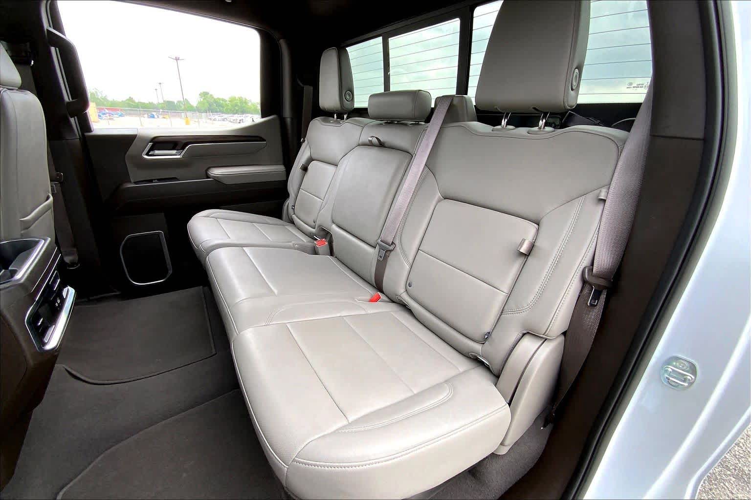 2023 GMC Sierra 1500 SLT White Frost Tricoat at Texan GMC Buick