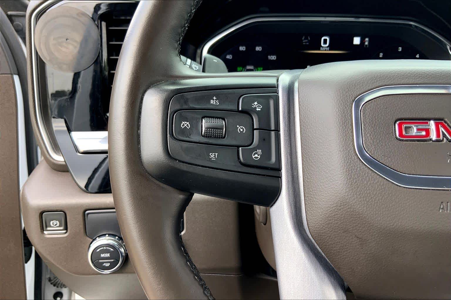 2023 GMC Sierra 1500 SLT White Frost Tricoat at Texan GMC Buick