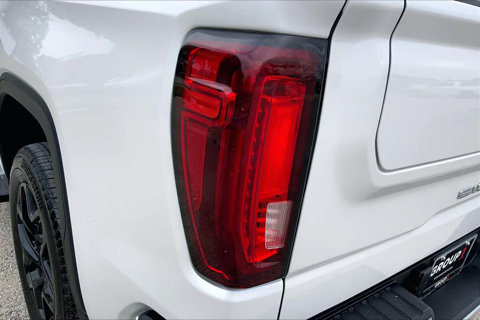 2023 GMC Sierra 1500 SLT White Frost Tricoat at Texan GMC Buick