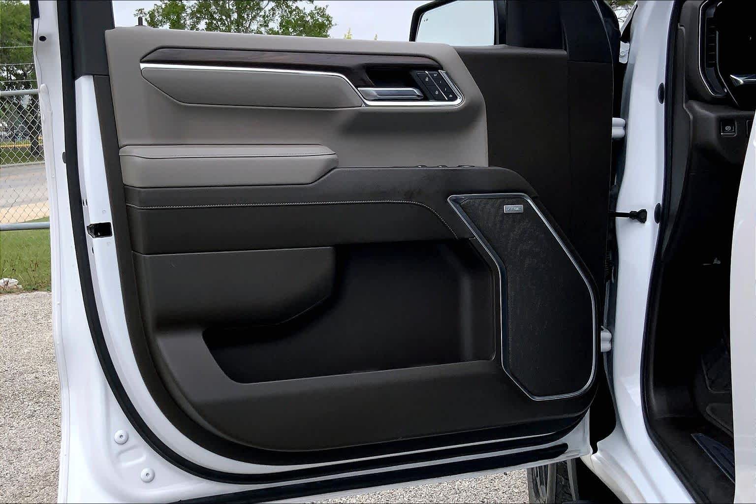 2023 GMC Sierra 1500 SLT White Frost Tricoat at Texan GMC Buick