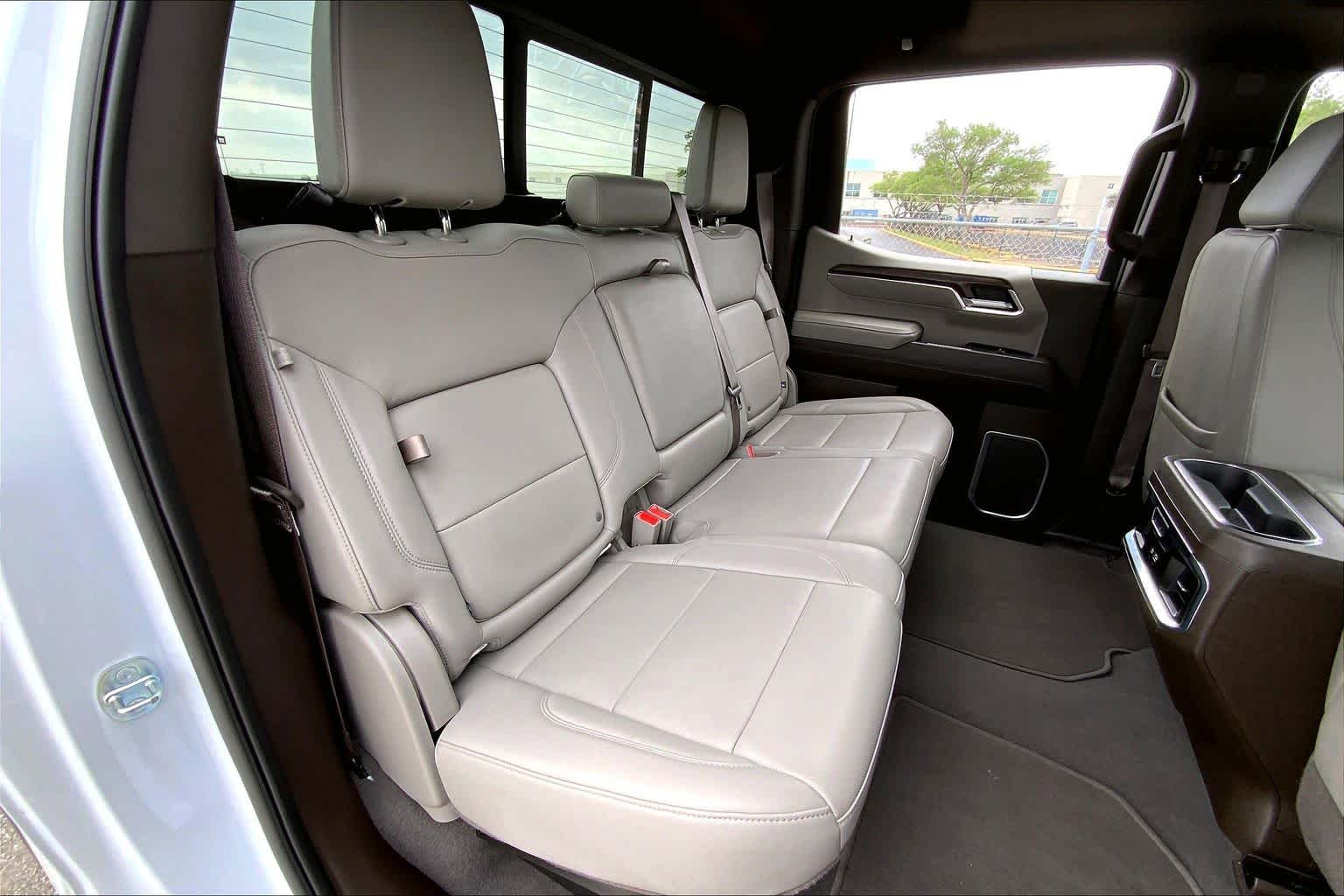 2023 GMC Sierra 1500 SLT White Frost Tricoat at Texan GMC Buick