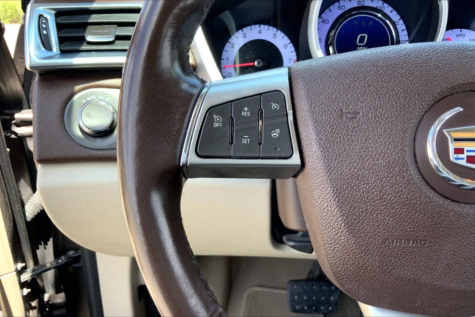 2012 Cadillac SRX Luxury Collection Mocha Steel Metallic at Westside Kia