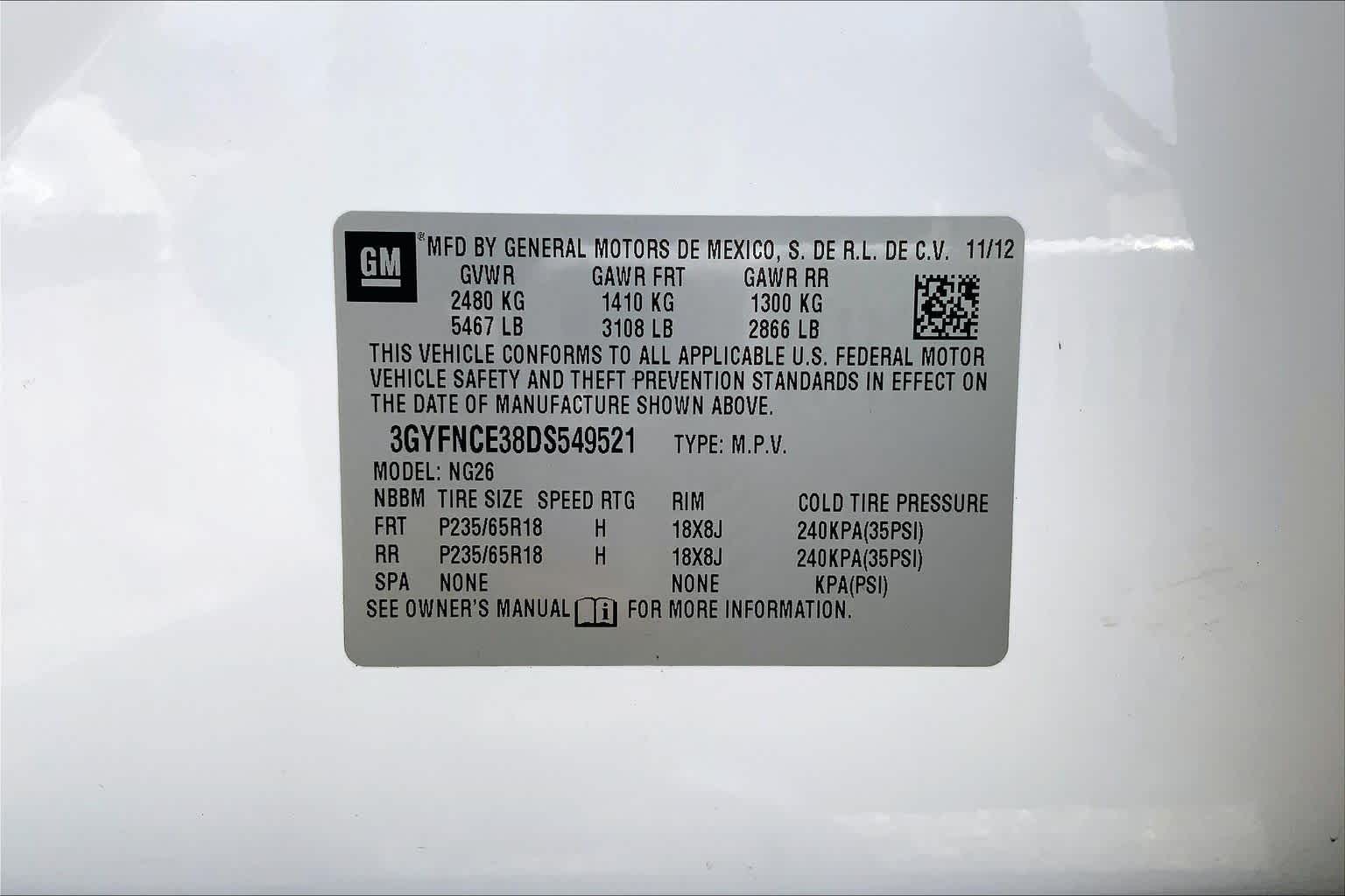 2013 Cadillac SRX Luxury Collection Platinum Ice Tricoat at Group 1 Toyota Southwest