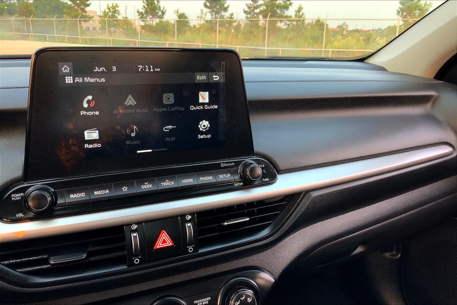 2021 Kia Forte LXS Clear White at Group 1 GMC Buick South