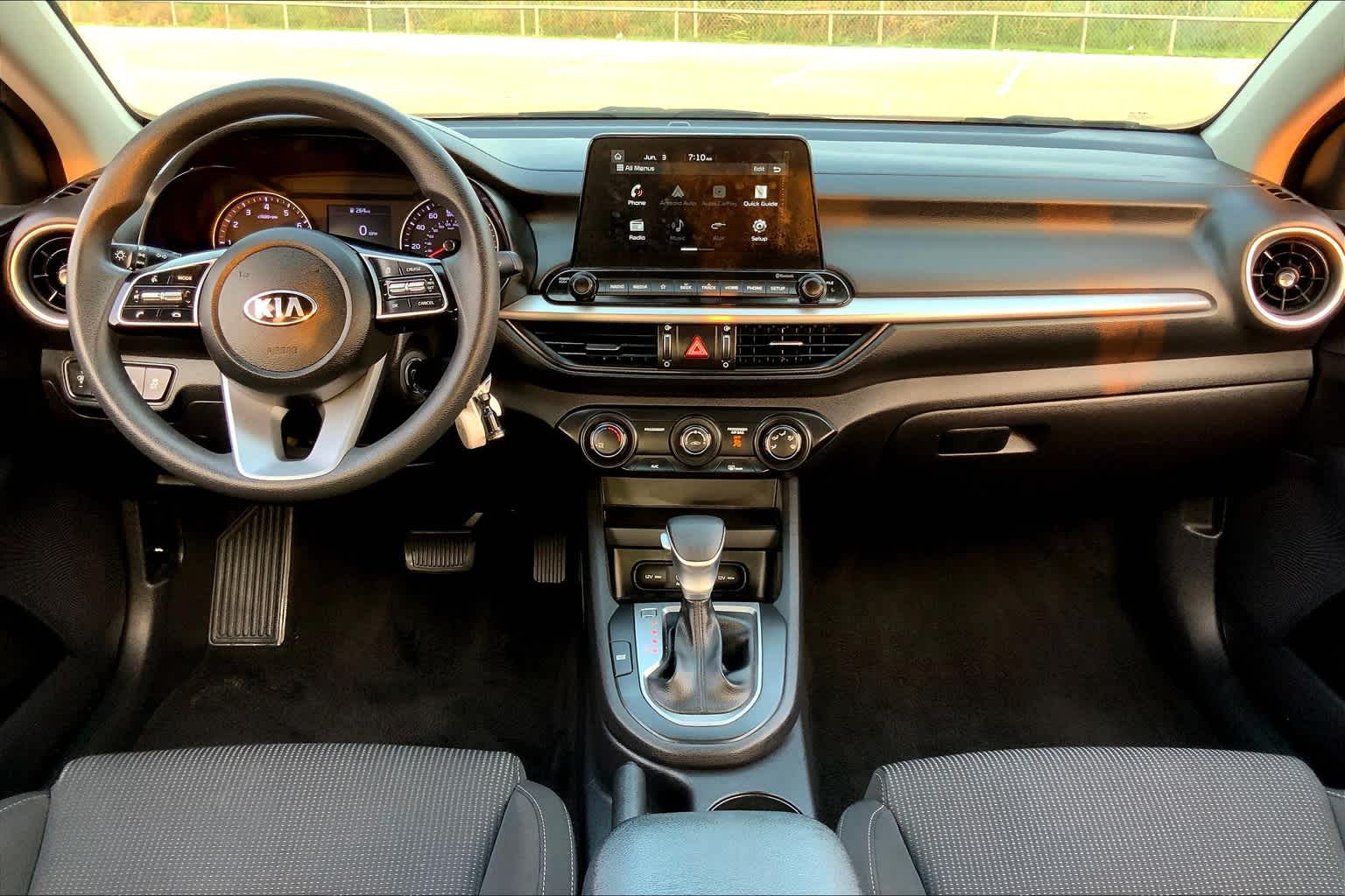 2021 Kia Forte LXS Clear White at Group 1 GMC Buick South