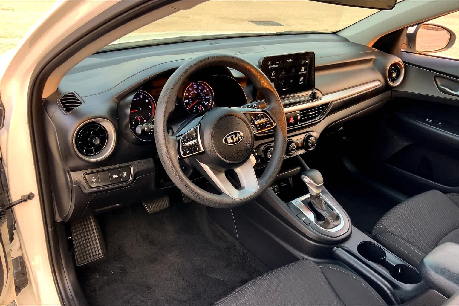 2021 Kia Forte LXS Clear White at Group 1 GMC Buick South