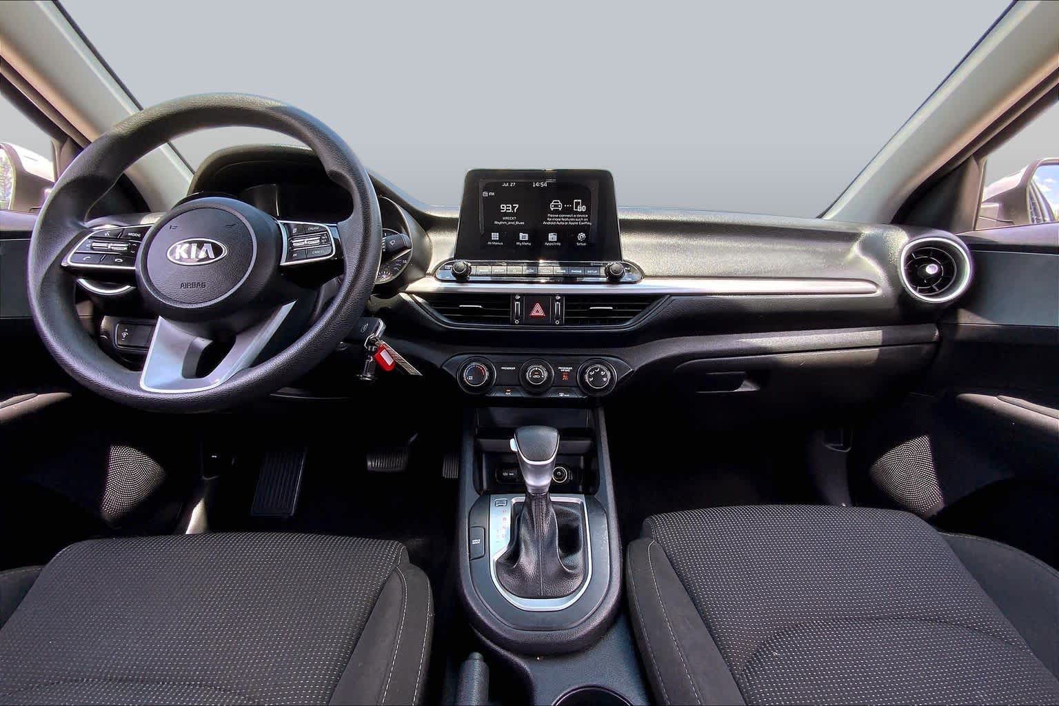 2021 Kia Forte LXS Clear White at HGreg Houston
