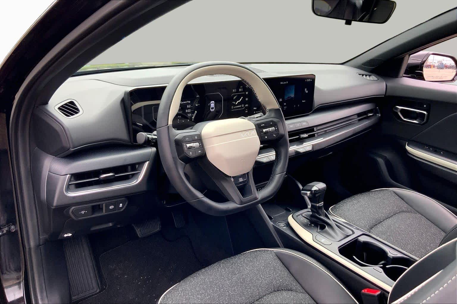 2025 Kia K4 GT-Line Aurora Black Pearl at Beck & Masten Kia