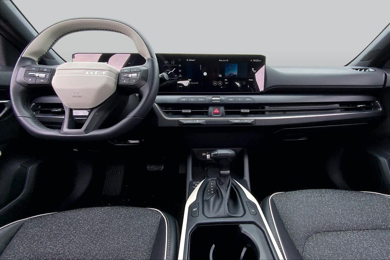 2025 Kia K4 GT-Line Aurora Black Pearl at Beck & Masten Kia