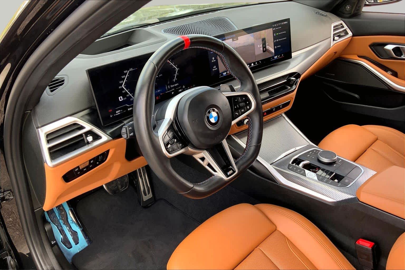 2025 BMW M340i M340i Black Sapphire Metallic at Lexus Southwest Houston