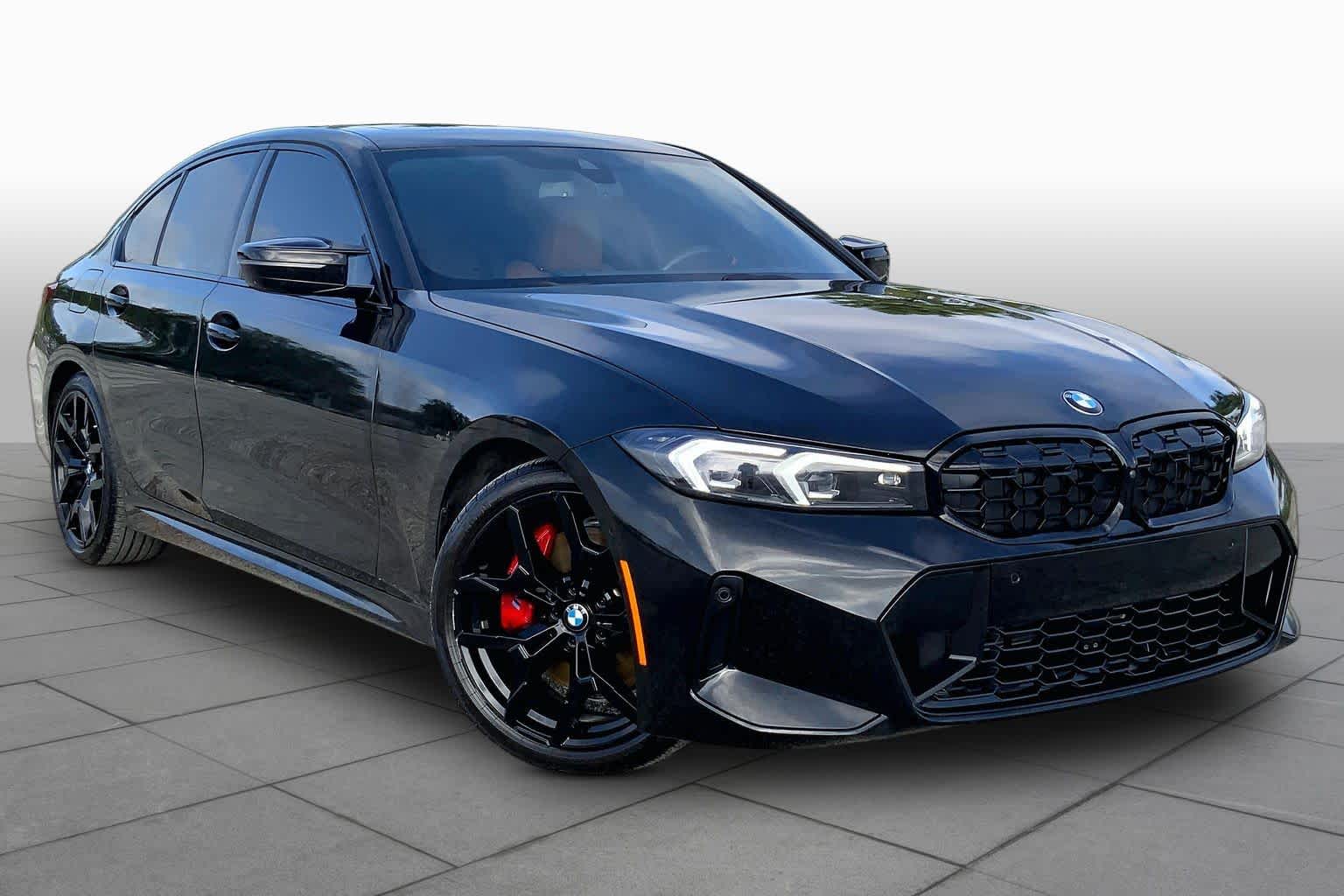 2025 BMW M340i M340i Black Sapphire Metallic at Lexus Southwest Houston