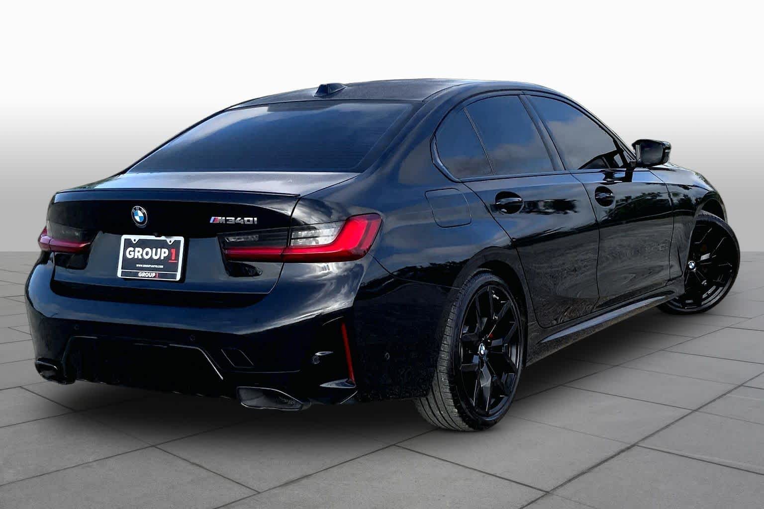 2025 BMW M340i M340i Black Sapphire Metallic at Lexus Southwest Houston