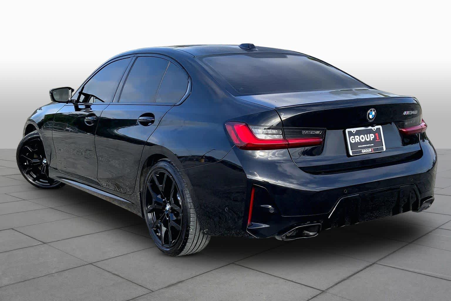 2025 BMW M340i M340i Black Sapphire Metallic at Lexus Southwest Houston