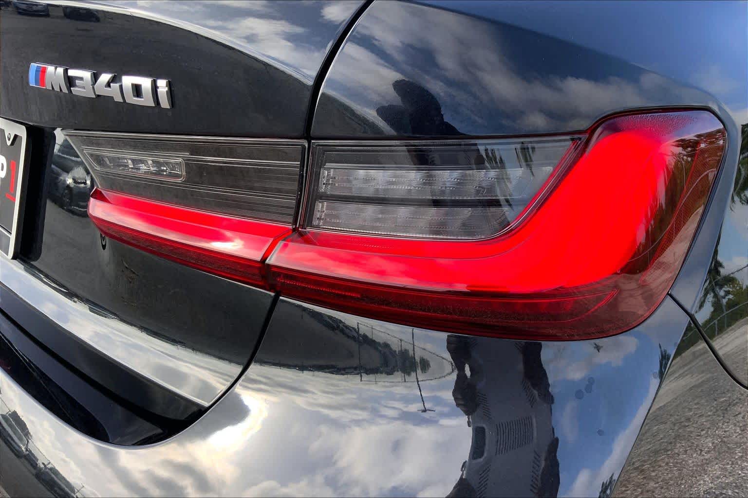 2025 BMW M340i M340i Black Sapphire Metallic at Lexus Southwest Houston