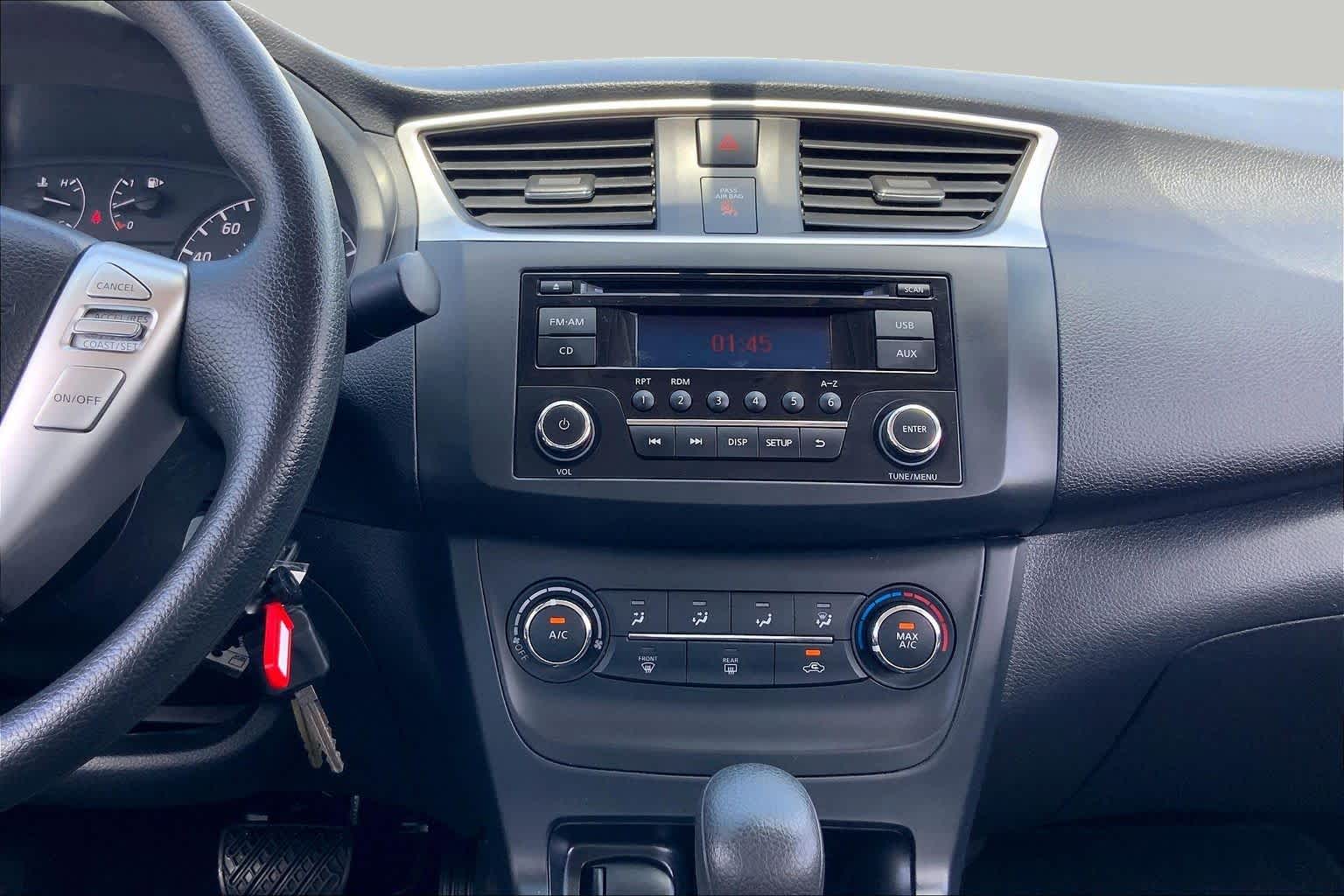 2017 Nissan Sentra S Brilliant Silver at AutoNation USA Katy