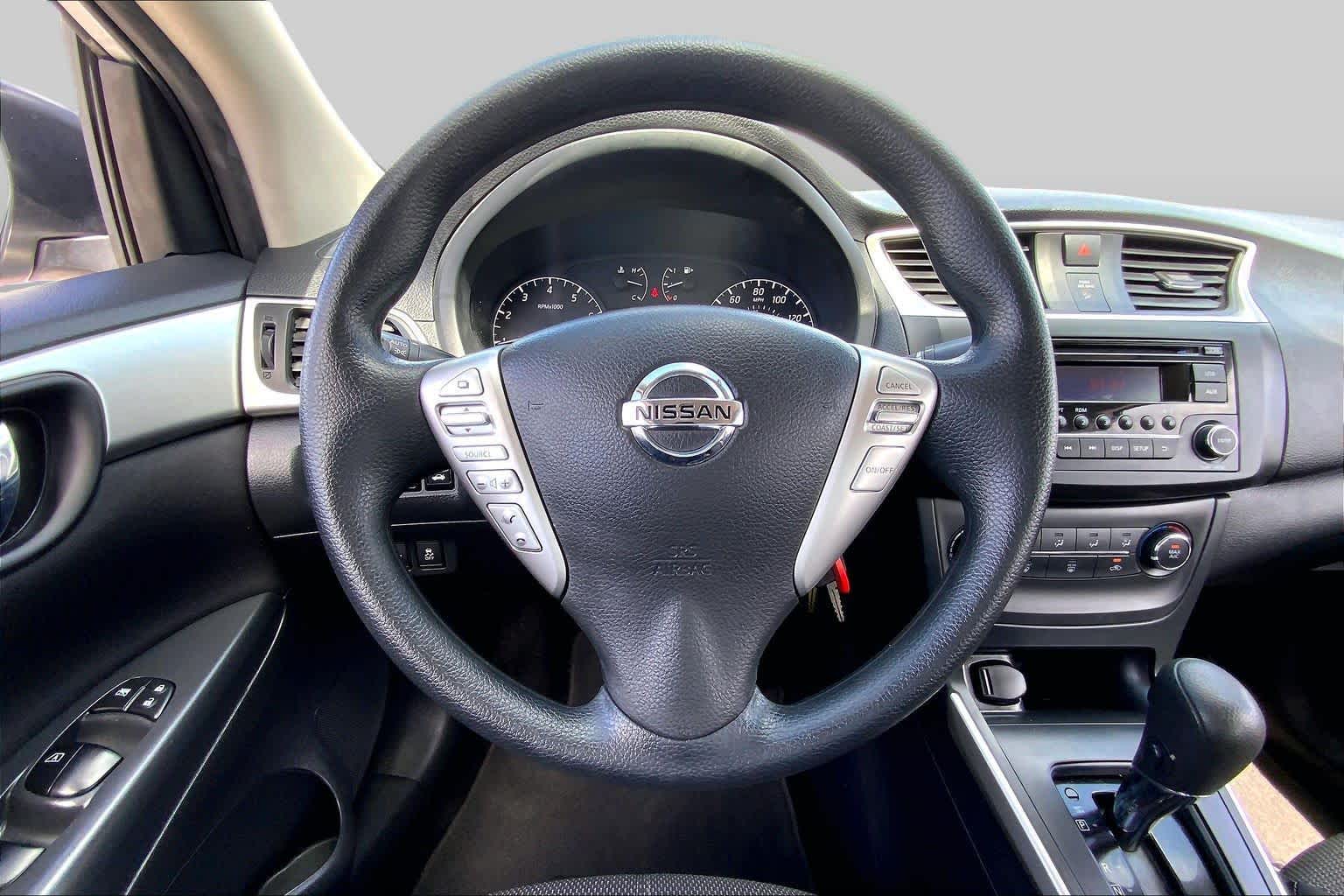 2017 Nissan Sentra S Brilliant Silver at AutoNation USA Katy