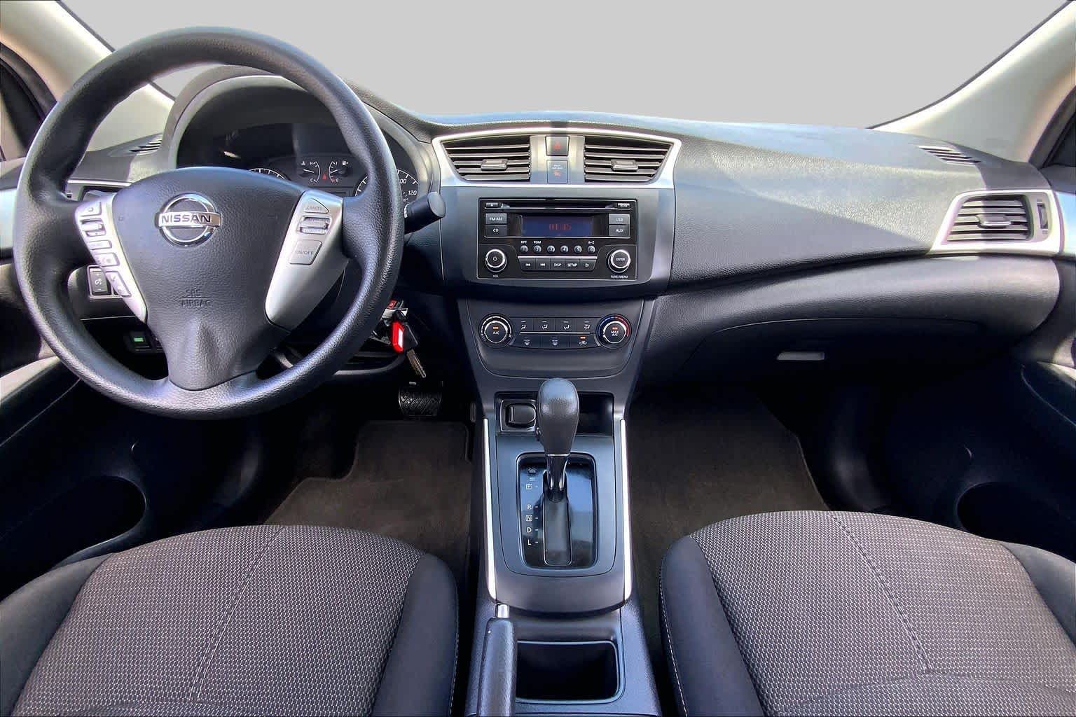 2017 Nissan Sentra S Brilliant Silver at AutoNation USA Katy