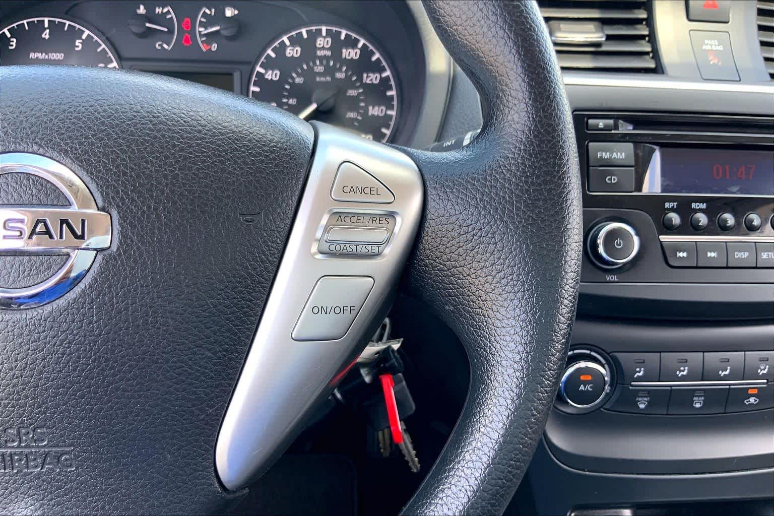 2017 Nissan Sentra S Brilliant Silver at AutoNation USA Katy